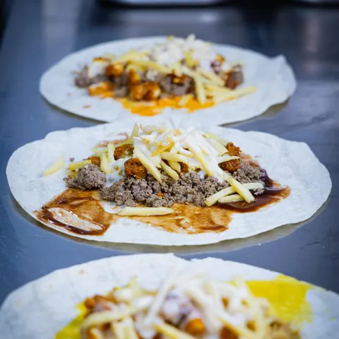 Preparación de tacos